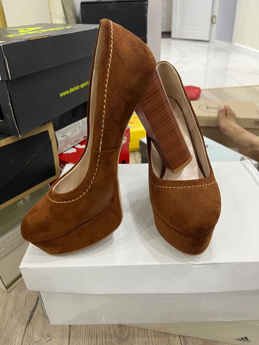 Туфли замшевые Baldi