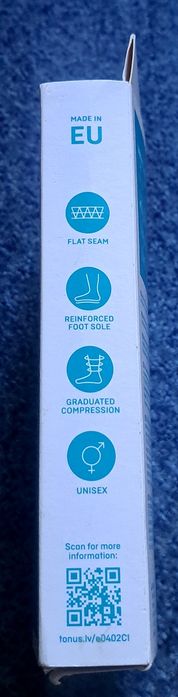 Чулки компрессионные, новые.