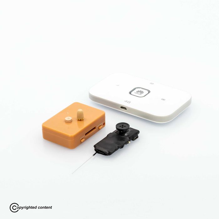 Pachet complet casca de copiat cu camera video Casti de copiat NOI