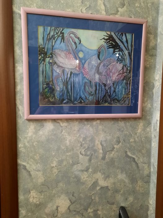 Картина холст масло 90х 80