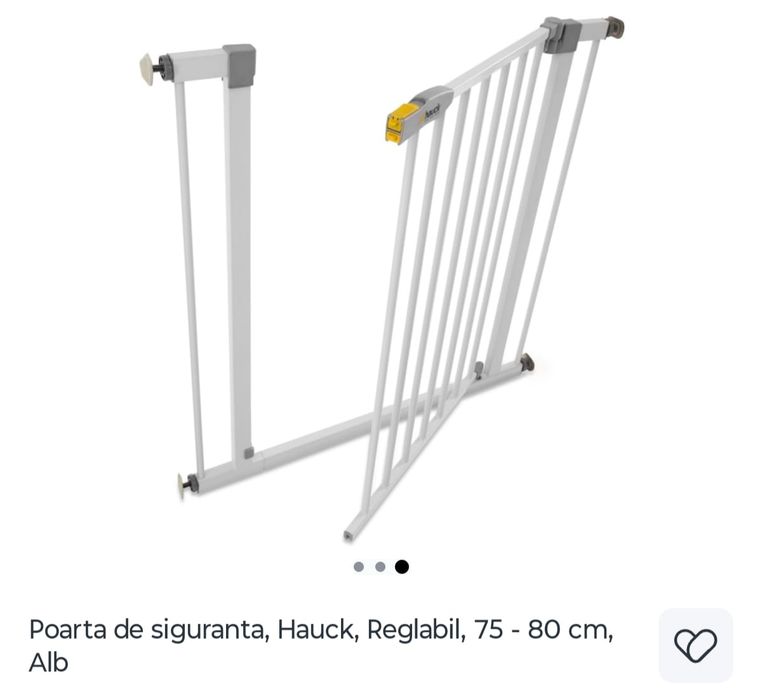 Poarta copii de siguranță Hauck portiță