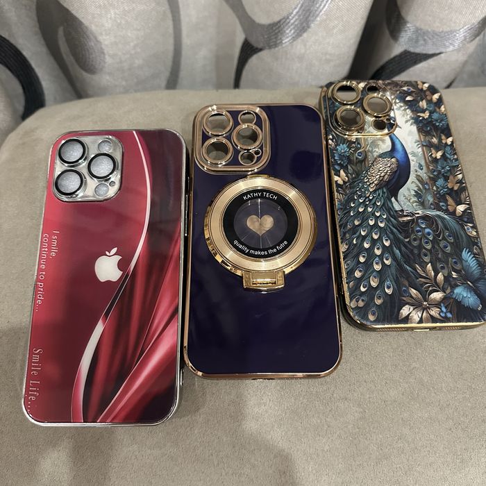 Huse si folii de protectie pentru  Iphone 11, 15  si 14 pro max