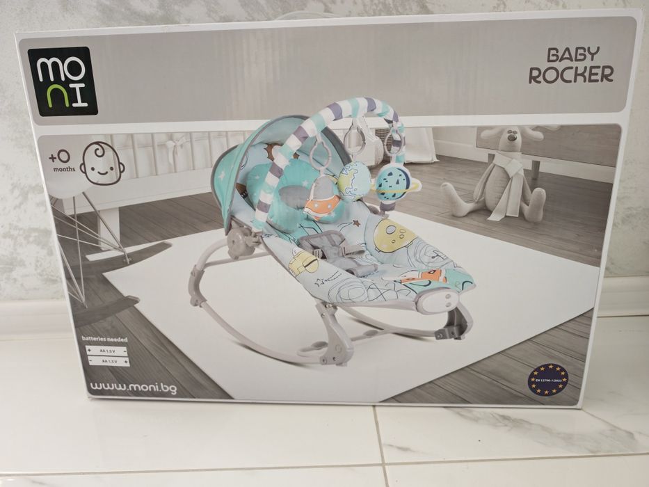 Бебешки шезлонг Moni Baby Rocker