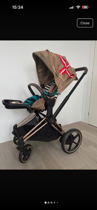 Cǎrucior Cybex e-Priam Platinum Electric - one love