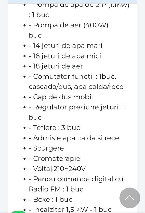 Vind cada cu hidromasaj