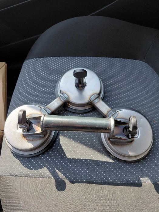 Вакумен стъклодържач троика