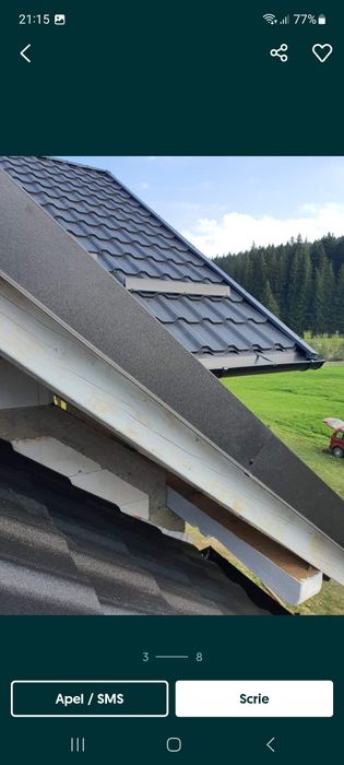 Executam acoperisuri servicii de reparatii acoperis, reparatii la urg