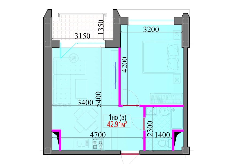 Продается квартира Bobur Residence