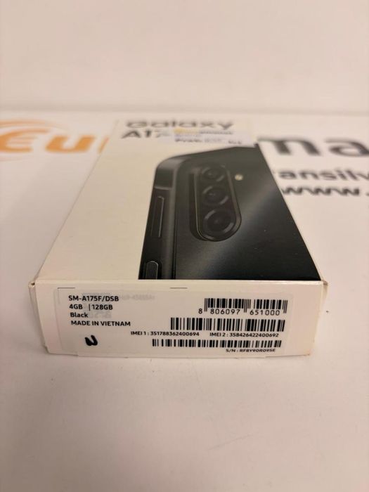 Telefon Samsung Galaxy A17, Dual SIM, 4GB RAM, 128GB, 4G, Black -T-