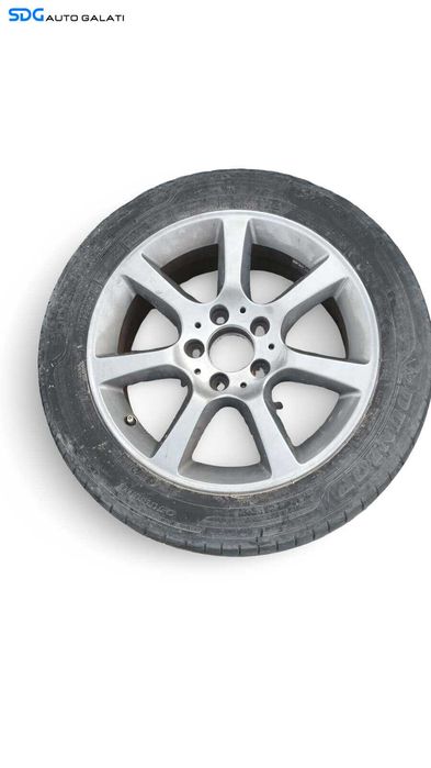 Set 4 Jante Roti Aliaj 205 55 16 R16 Mercedes Clasa B Class W246 2011 - 2017 (7Jx18H2, ET31, A2034013002) [MX0698]