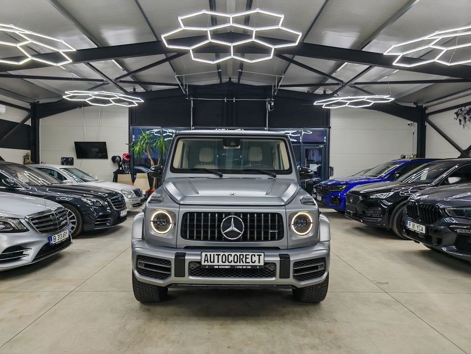Mercedes-Benz G 63AMG/Burmester/Masaj/Trapă/Carbon/Ventilație/Webasto/TVA deductibil