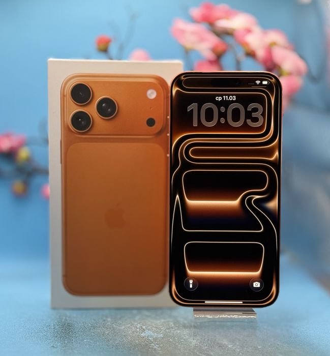 ГАРАНЦИОНЕН!!! Apple iPhone 17 Pro Max, 256GB, 5G, Cosmic Orange