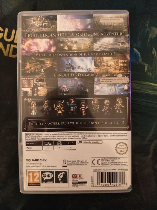 Octopath Traveler Nintendo Switch 50 ron