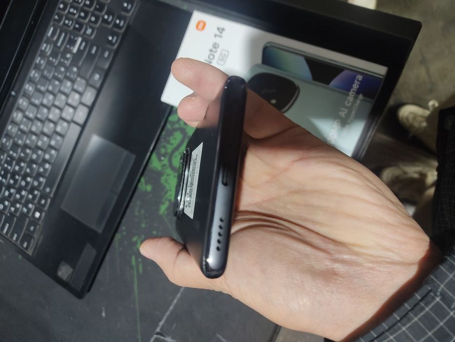 Redmi note 14pro + 5G 12/256gb [2025]iwlawi zur aybi yuq tozza telefon