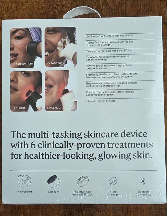 Therabody TheraFace PRO – Dispozitiv premium de îngrijire facială 6 în 1, NOU, sigilat