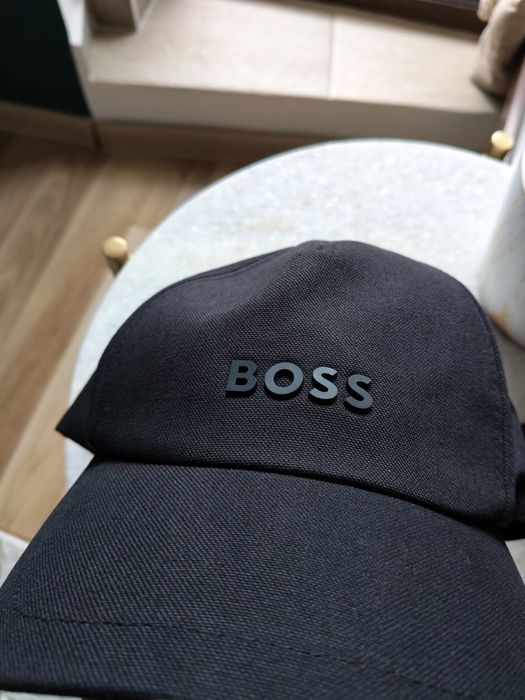 BOSS Fresco șapcă unisex neagra cu logo mic negru mărime OS noua originala