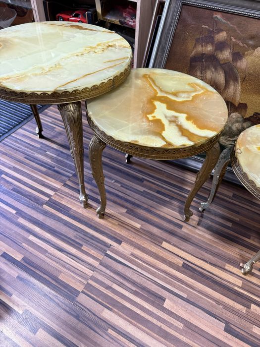 ретро масички оникс и обков месинг