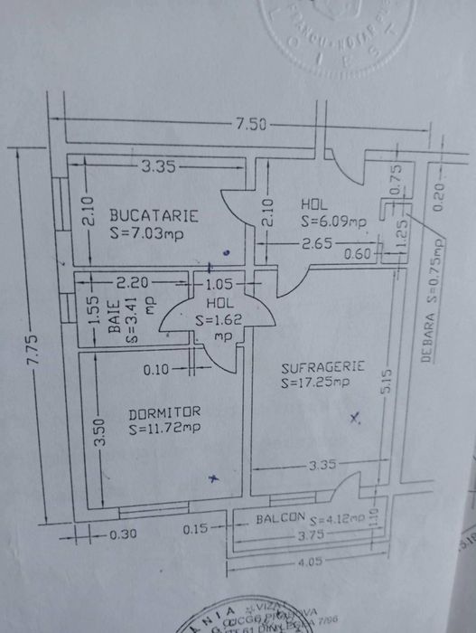 Vând apartament 2 camere Ploiești