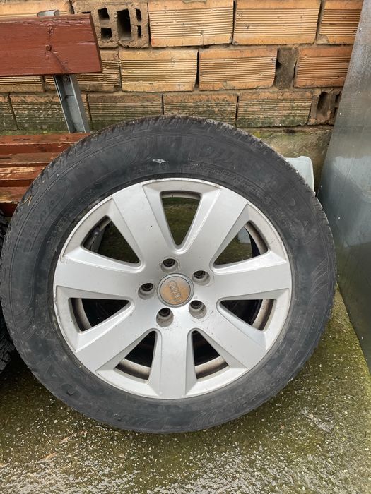 Алуминиеви джанти със зимни гуми 16” 5 x 112