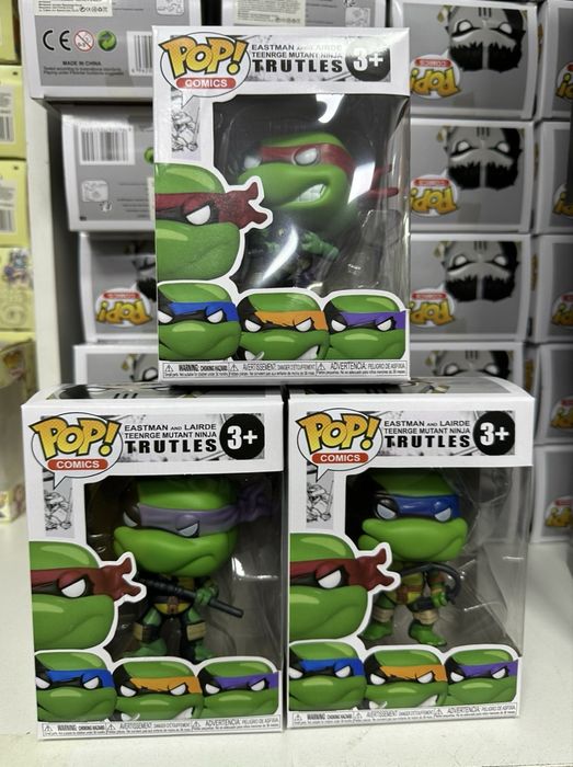 Funko Pop фигурки Костенурките Нинджа, фигурка Ninja Turtles