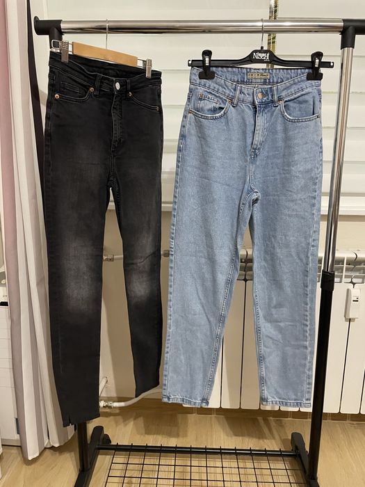 дамски дънки 34 размер  Манго, h&M