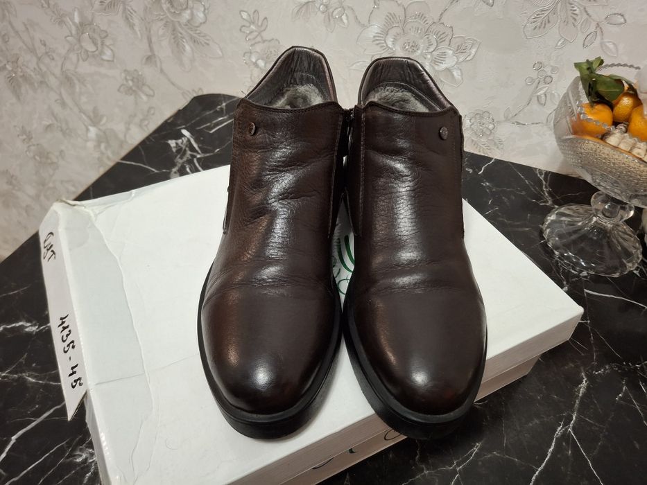 Мужские кожанные полусапожки