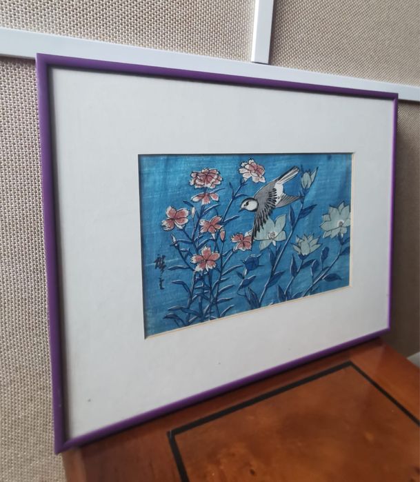 Антикварна картина авторска номерирана лимитирана подписана датирана