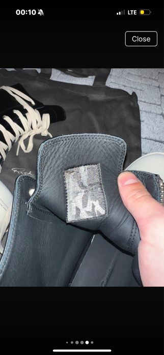 Rick Owens Ramones Mainline