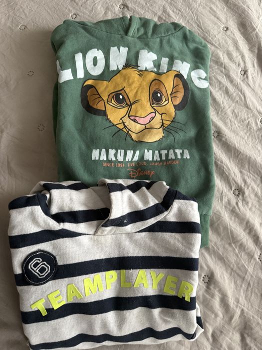 Два броя суичери Zara размер 98