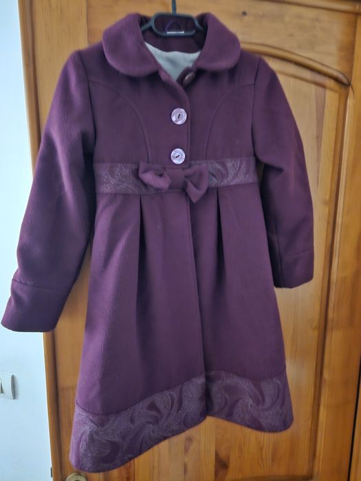 Palton fetițe model deosebit