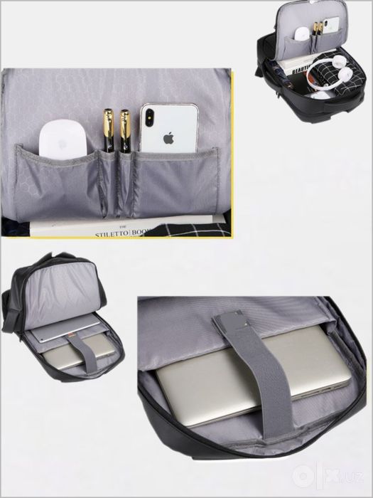 Universal sumka-ryukzak USB - PORT. Рюкзак - сумка для ноутбука.