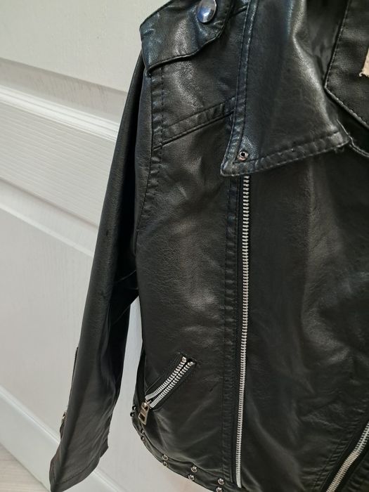 Детская кожаная куртка