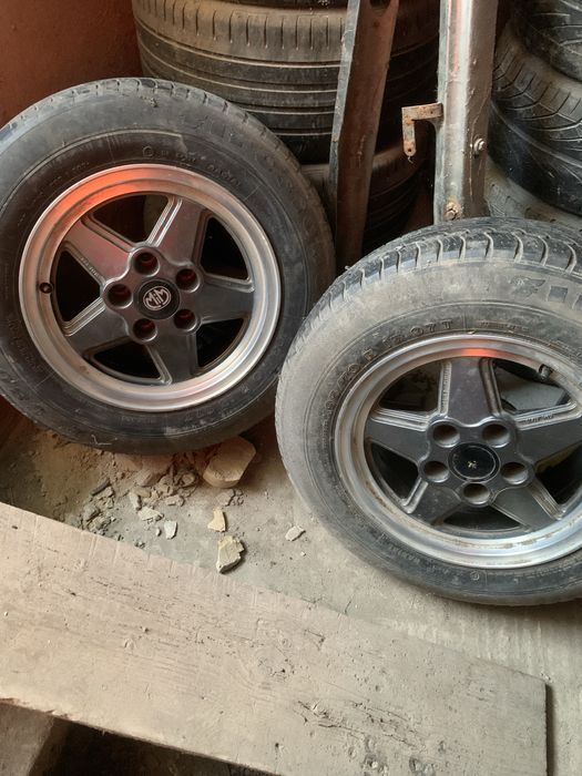 Jante 5x120 r 15 cu cauciucuri 195/70/15