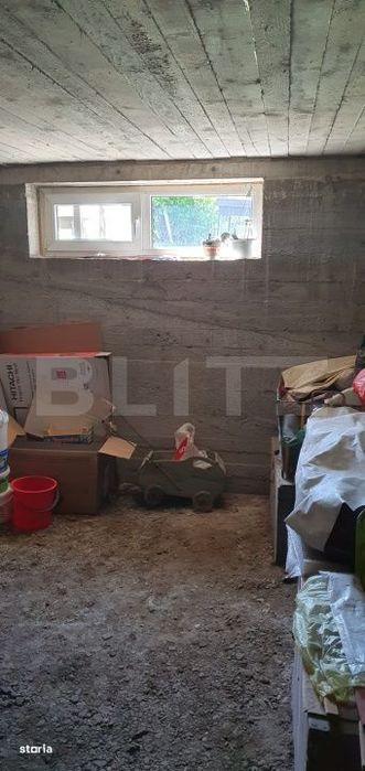 Casa 3 camere finisate si 7 camere la rosu (Et+M), 182mp, in Vatra Dor
