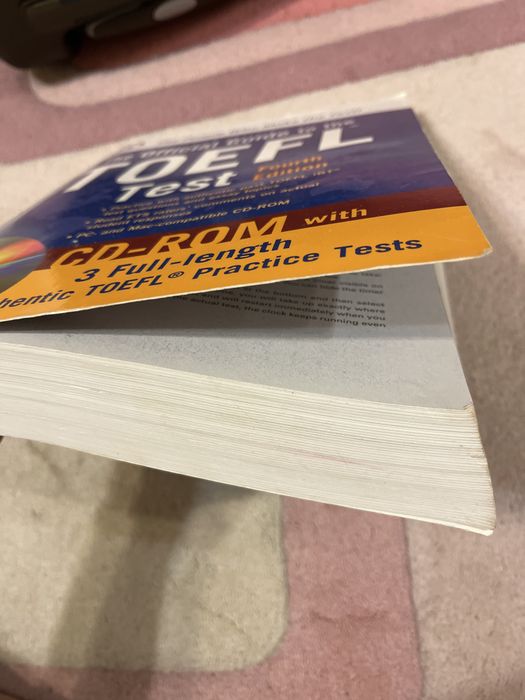 Учебник тренировъчни тестове TOEFL