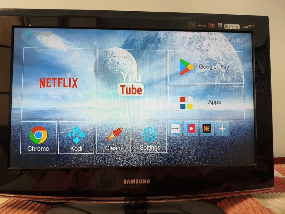 Теливизор Samsung + smart приставка