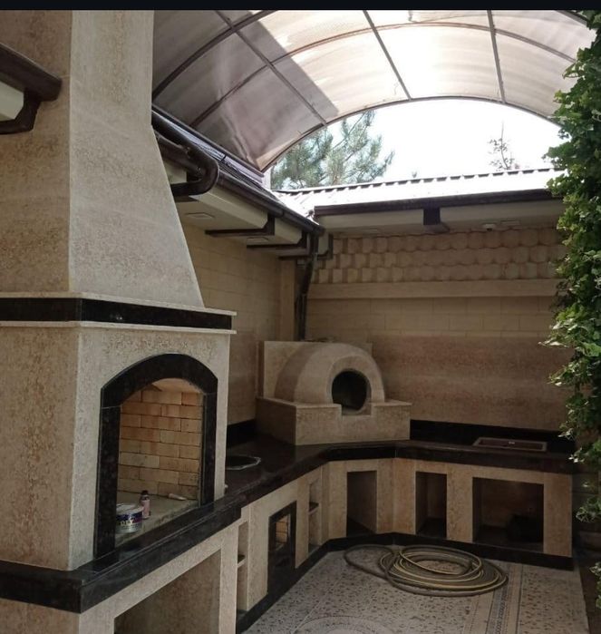 Ёзги ошхона курамиз. Строим летние кухни.