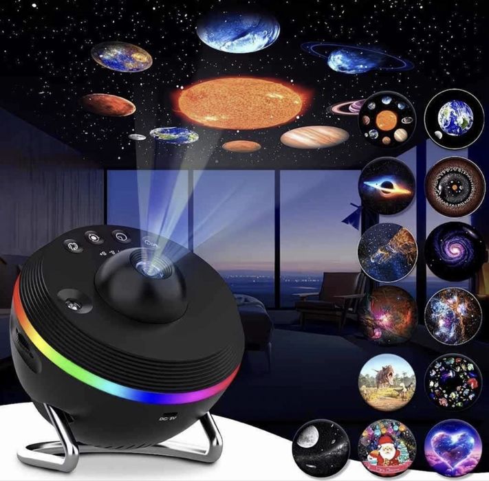 Proiector 4k galaxie cu lumina ambientala si 11 modele