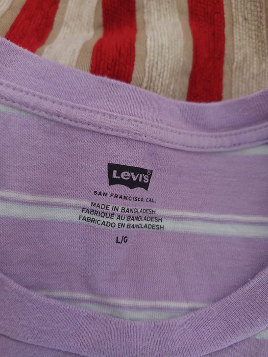 Тениска Levi's бледо лилава