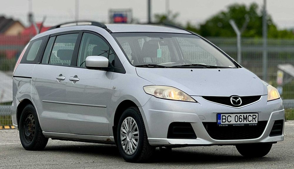 Vand Mazda 5 • 2008 • 1.8 benzină • 5 locuri • Ideală familie / navetă