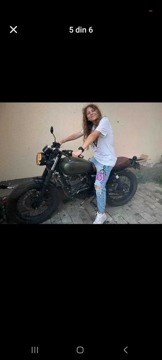Vand motocicleta britanica Mutt Mongrell