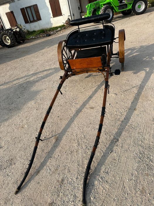 Șareta + Hamuri piele