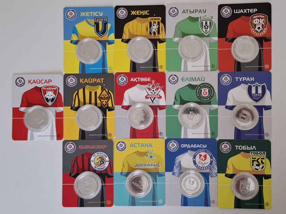 Юбилейные монеты рк