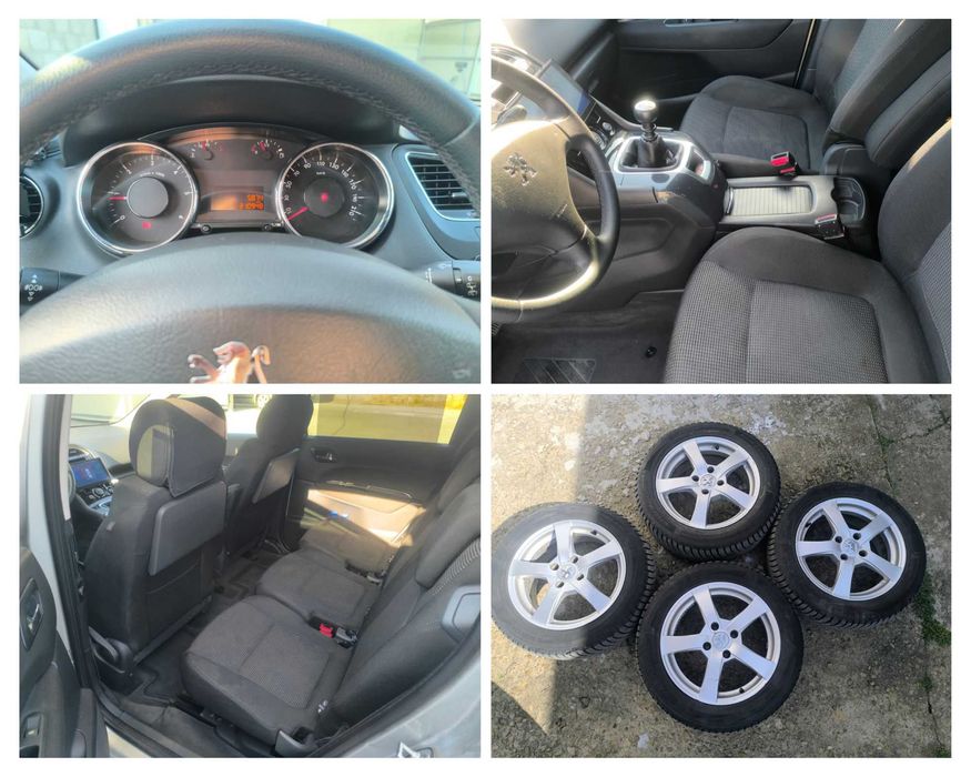 Peugeot 5008 Comfort, 2010 година, 1.6 HDI, 110 к.с.