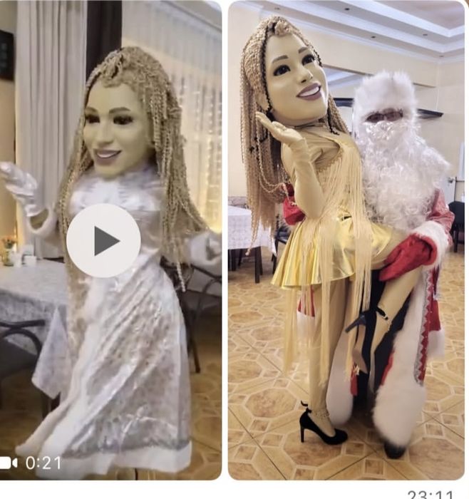 Сдается  в аренду ростовые куклы Кайрат Нуртас и Мисс Зухра недорого