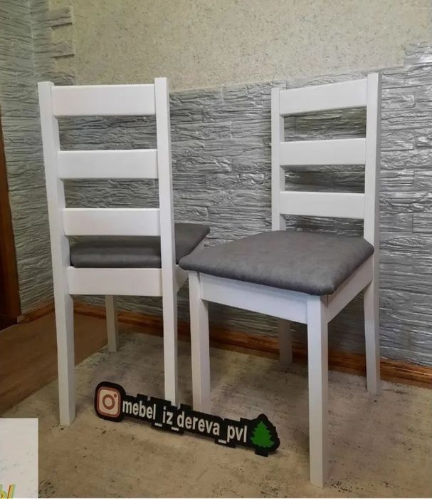 Стулья и табуреты из дерева под заказ!