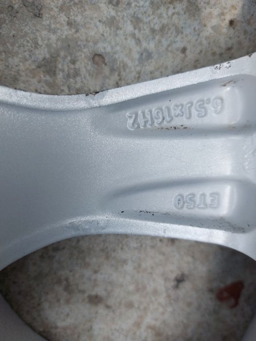 Set jante aliaj R16 5x112 6.5J ET50 cu anvelope M+S 205 55 16