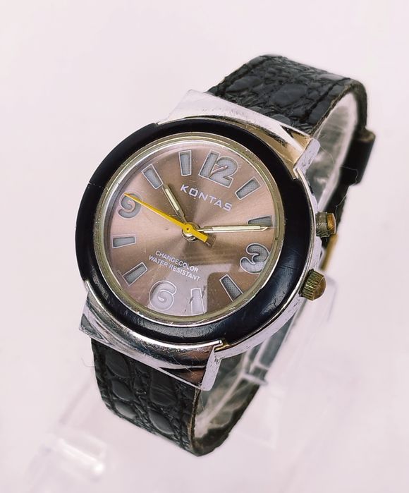 Ceas de damă Kontas Change colour cu quartz, din otel inoxidabil