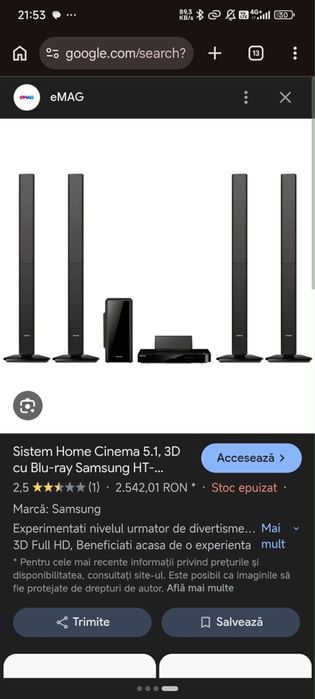 Samsung home cinema 5.1