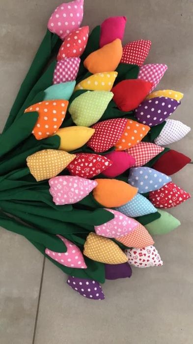 Текстилни лалета и декорации